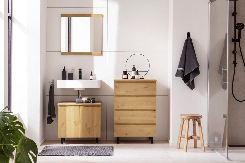 Тумба под раковину FJONN, из массива сосны