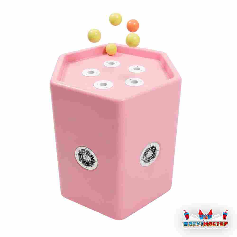 Детский воздушный фонтан «Розовый ветер», 60×60×80 см