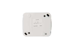Одноклавишный выключатель KRANZ Mini OG IP54, о/у, белый KR-78-0601