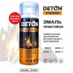 DETON THERMO  Аэрозольная эмаль алкидная ТЕРМОСТОЙКАЯ (400°С) Красная 520мл