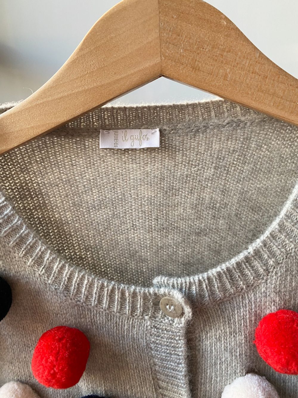 Шерстяной кардиган Il Gufo, 140