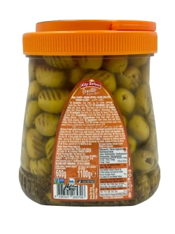 Турецкие маслины на гриле , маринованные (600гр)