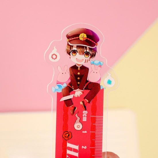 Линейка Туалетный мальчик Ханако-кун 16см