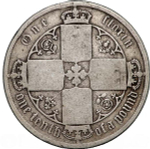 United Kingdom 1 Florin 1872 – Queen Victoria "Gothic Florin"