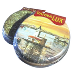 Мягкая крышка-сиденье для унитаза "VANNA LUX" цвет коричневый, рисунок в ассортименте