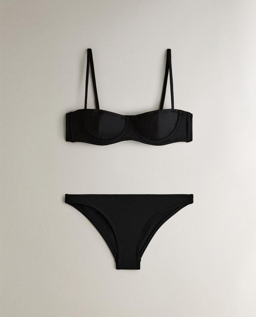 ZARA HOME ПЛАВКИ-БИКИНИ, ЧЕРНЫЙ