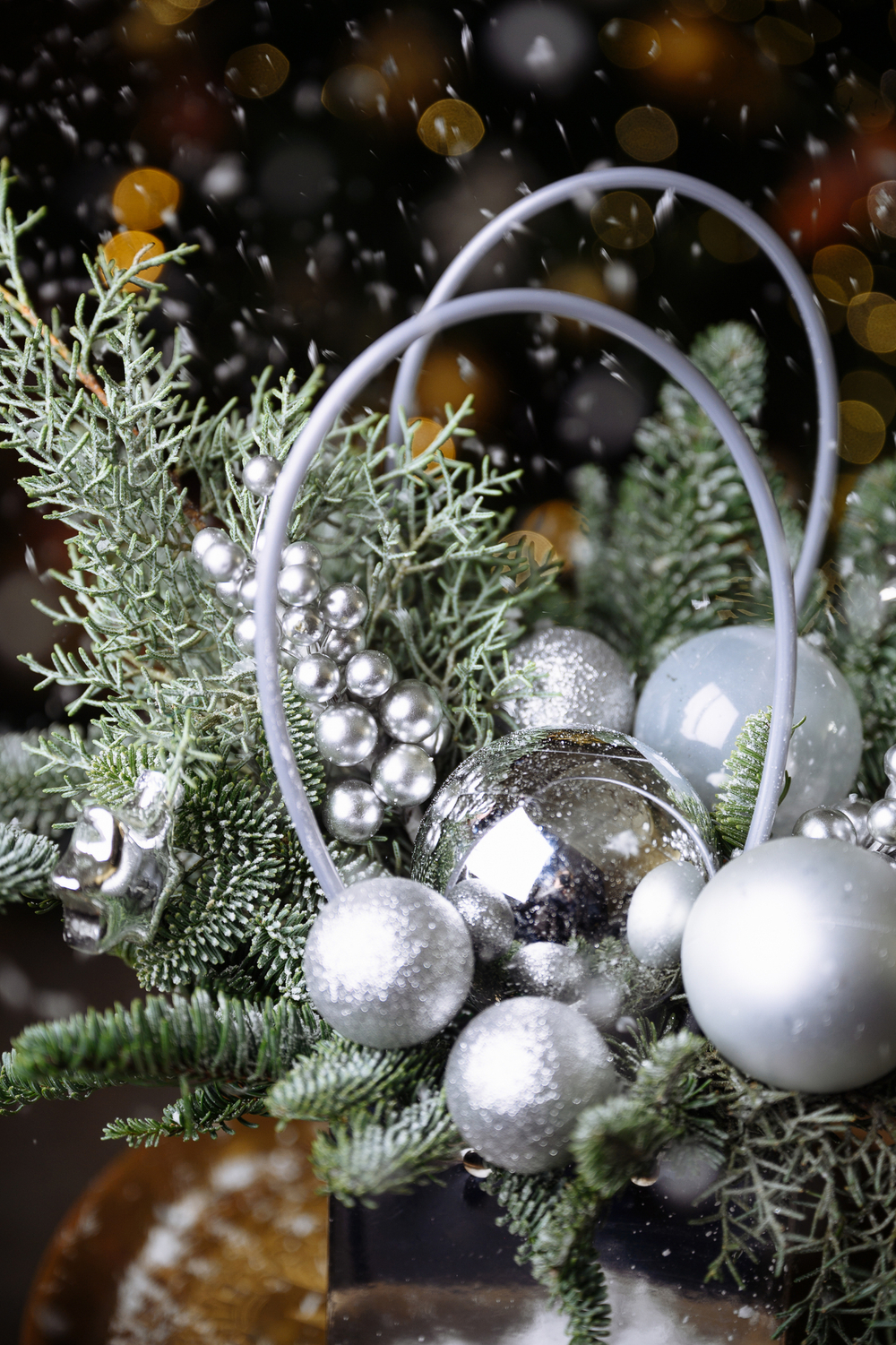 Новогодняя сумочка Зимний узор