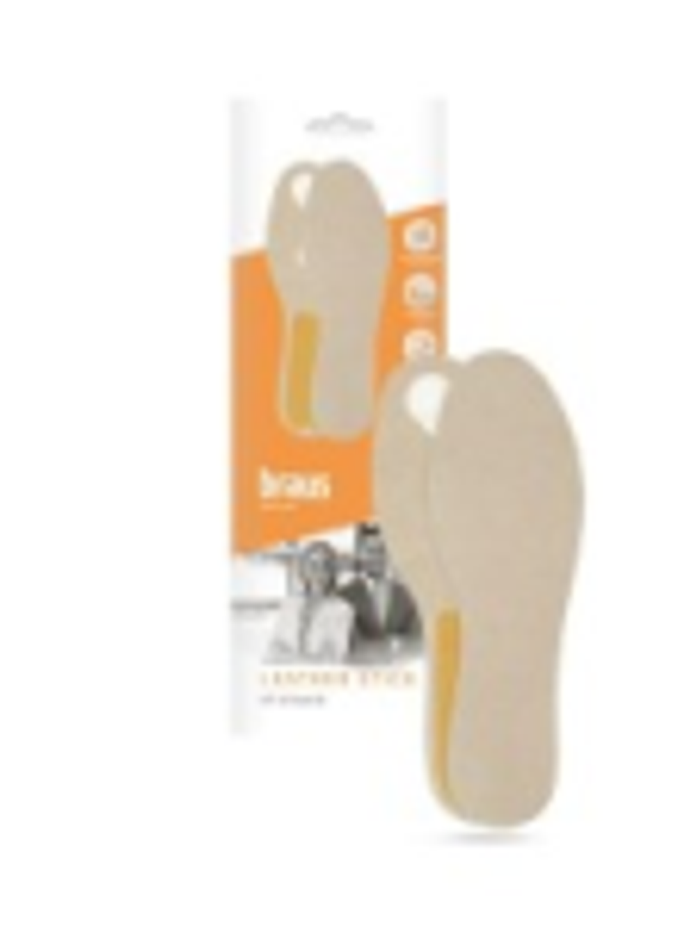 BRAUS Стельки Leather STICK