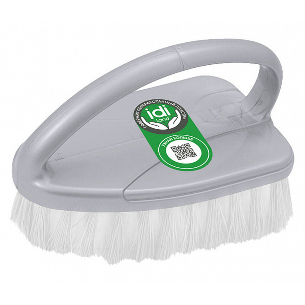 Щетка-утюжок 8,5см «Etna» серый