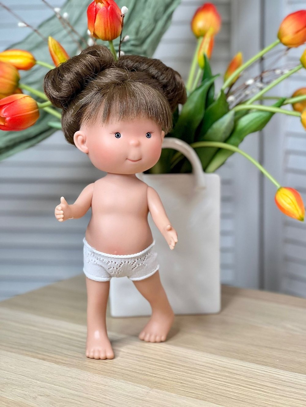 Кукла Nines виниловая 30см PIPPA без одежды (2899W3)