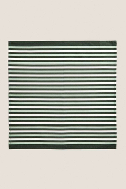 ZARA HOME УПАКОВКА ХЛОПЧАТОБУМАЖНЫХ САЛФЕТОК С ЦВЕТОЧНЫМ РИСУНКОМ (УПАКОВКА ИЗ 2 ШТУК), ЗЕЛЕНЫЙ