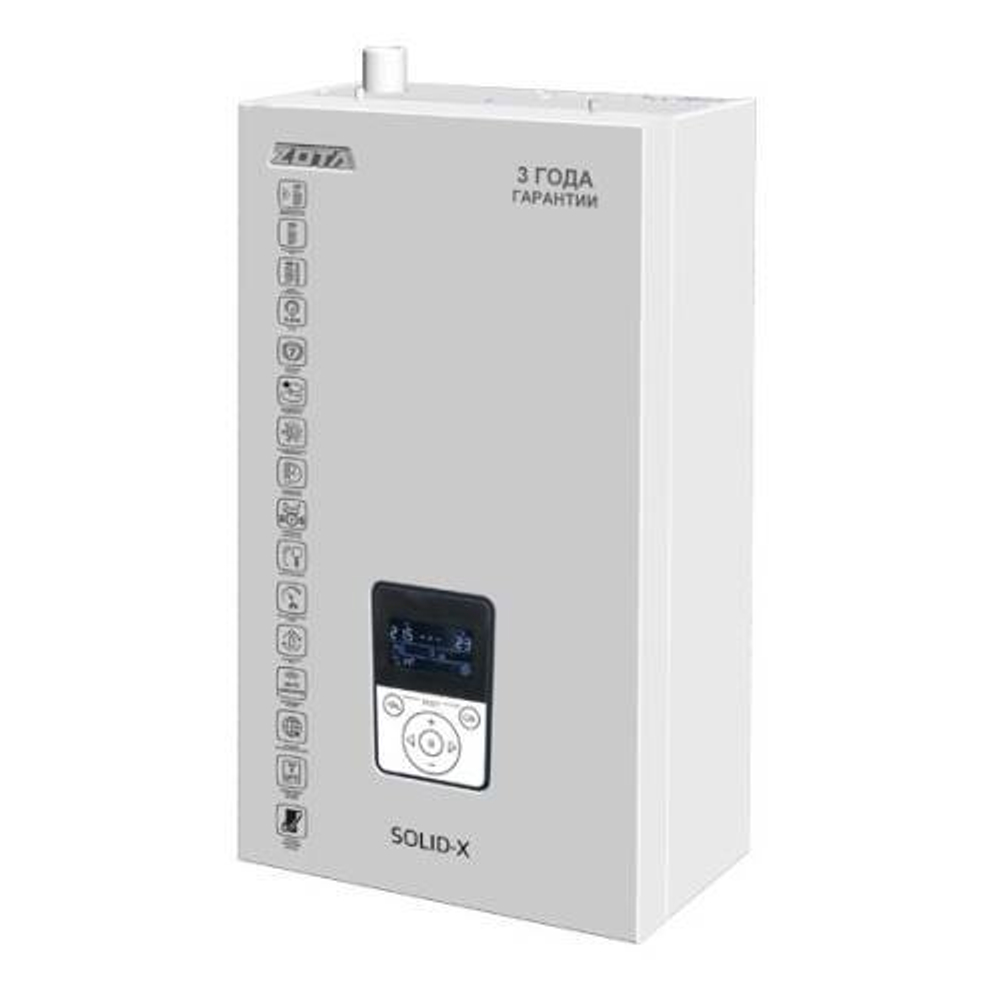 Котел электрический настенный ZOTA Solid-X - 15 кВт (380В, 6 ступеней мощности)