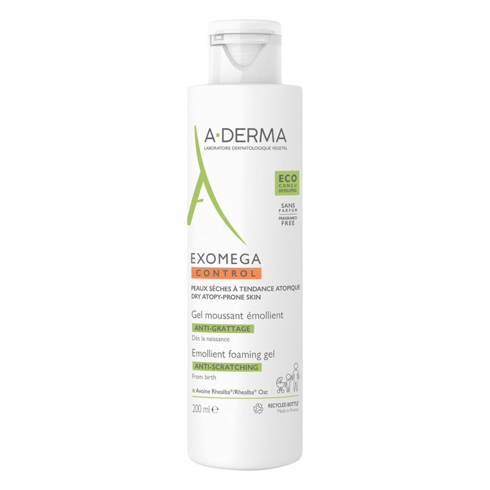A-Derma EXOMEGA CONTROL Гель пенящийся