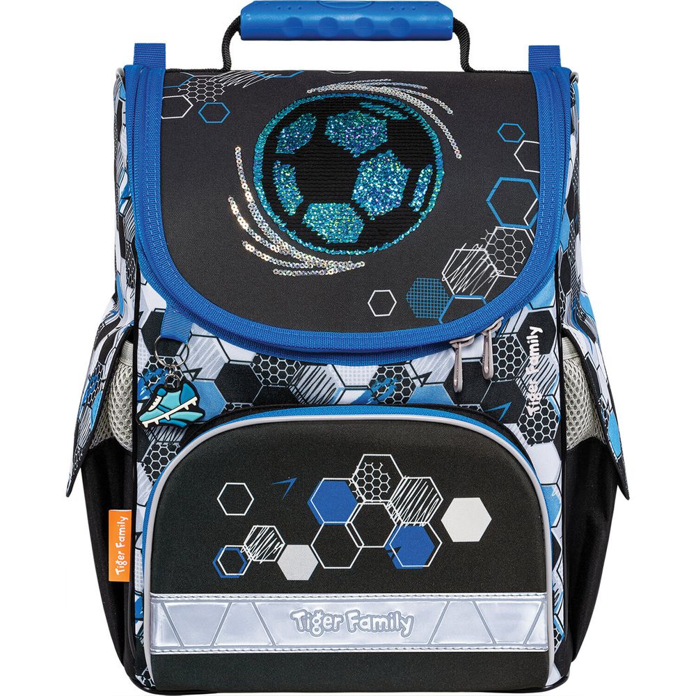 Ранец TIGER FAMILY для начальной школы, Nature Quest, "Fresh Kicks", 35х31х19 см, 270204