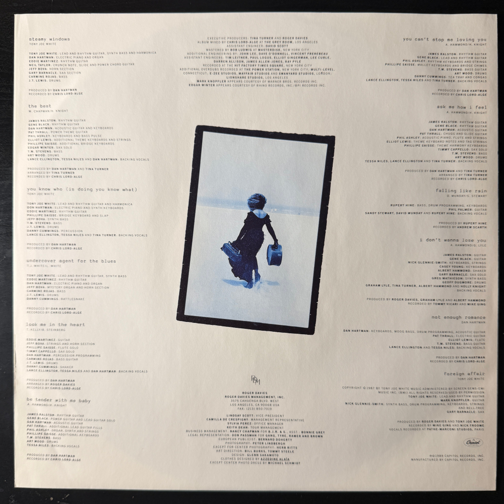 Tina Turner - Foreign Affair (Европа 1989г.)