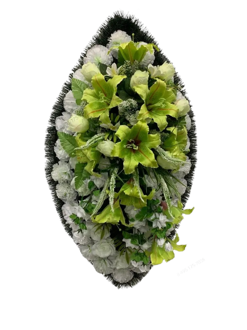 Венок на кладбище «Элитный №17» (180 см)