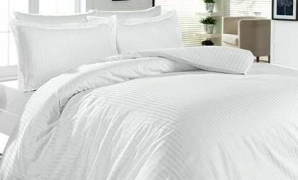 Комплект постельного белья страйп-сатин