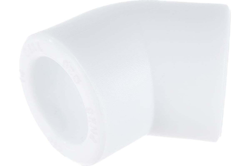 Колено PPR 20х45, белый, РТП (10824)