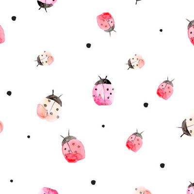 Акварельные букашки