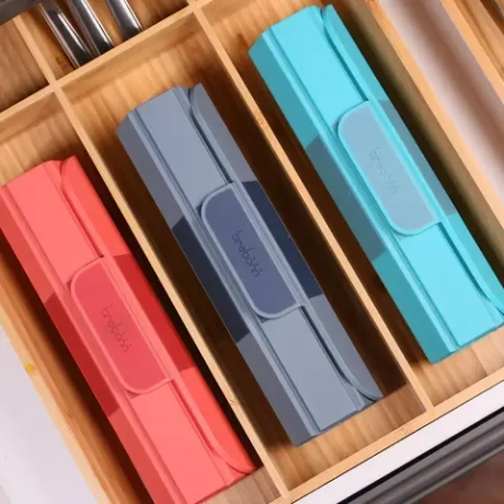 Доска разделочная рулонная 39x24см Trebonn Chopping boards and Knives оранжевая