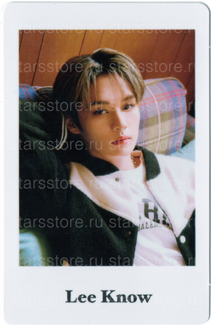 Фотокарта Lee Know Stray Kids "THE SOUND" (A ver)