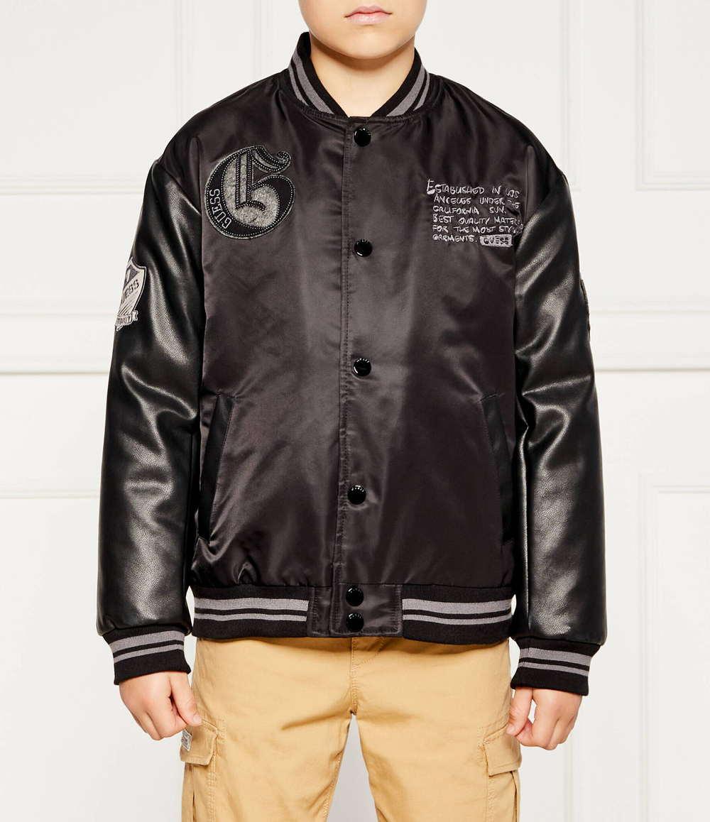 Куртка бомбер Guess - черный(L4YL03 WGB90)