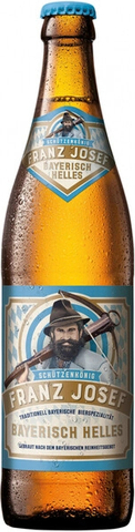 Пиво Франц Йозеф Байериш Хеллес / Franz Josef Bayerisch Helles 0.5 - стекло
