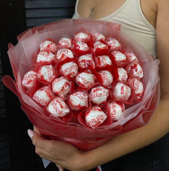 Букет из конфет РАФАЭЛЛО своими руками / Подарок легко и просто/ DIY Raffaello bouquet