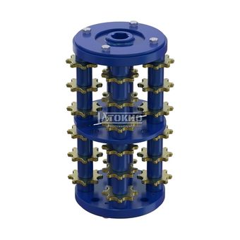 LATOKHO DSCN 350 8/50 (Россия) Фрезеровальный барабан (фреза) с восьмигранными ножами для нанесения насечек 8 мм с шагом 50 мм