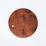 Деревянная разделочная доска из цельного куска дерева Сибирский Кедр RD5