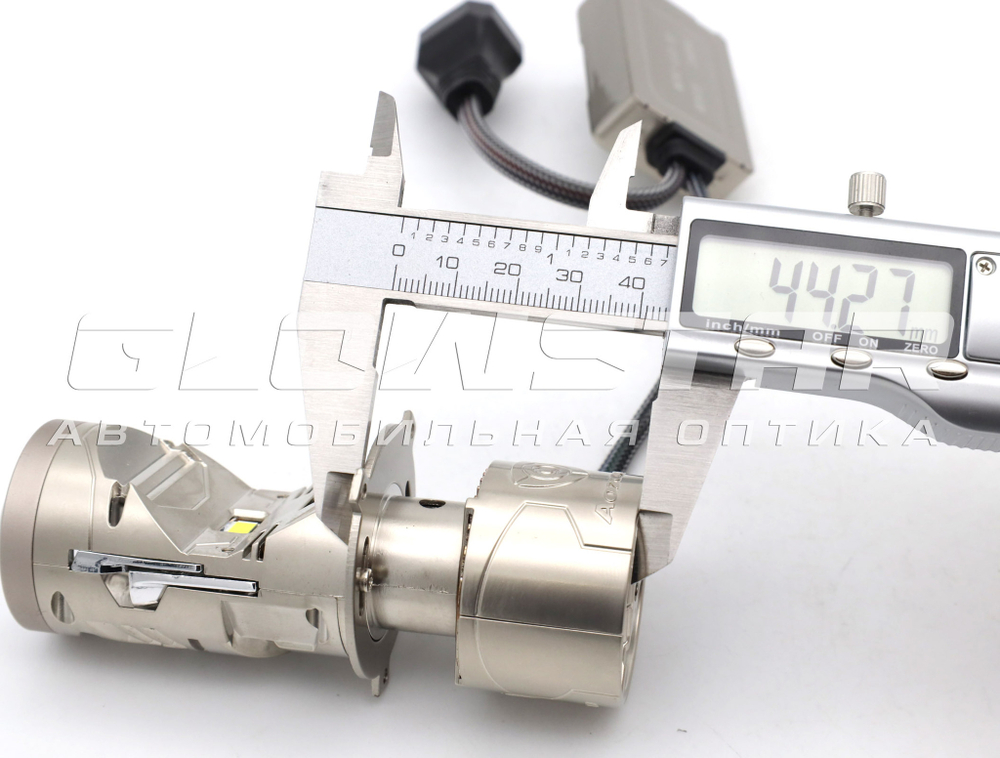 Билед модули Aozoom Mini-Led H4 New 2025 мини линзы, 12V, 50/80W (комплект, 2шт)