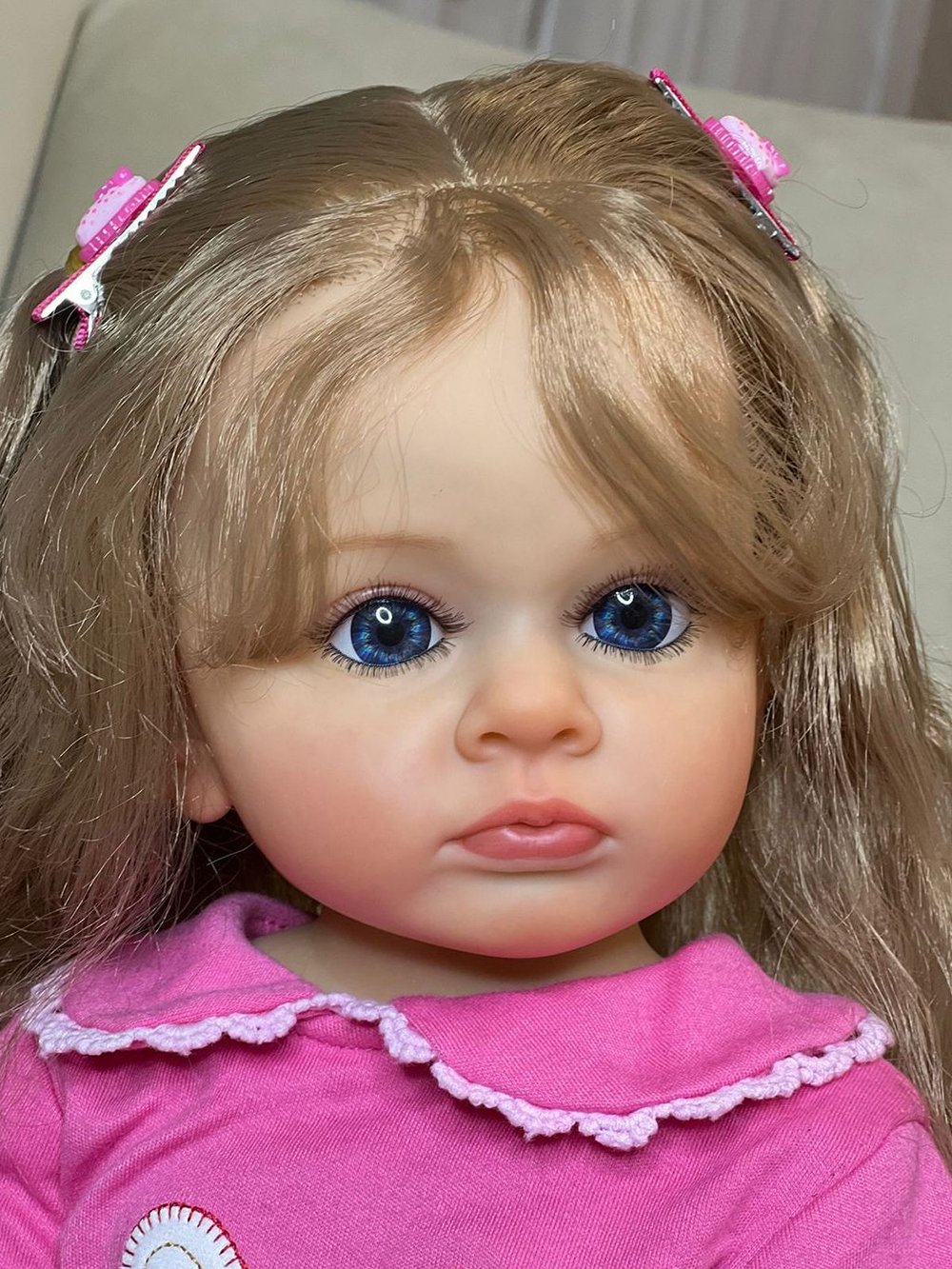 Кукла Реборн виниловая 55см в пакете (FA-315)