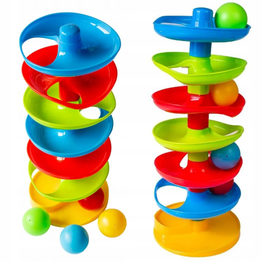 Игрушка Спиральный трек с шариками большой