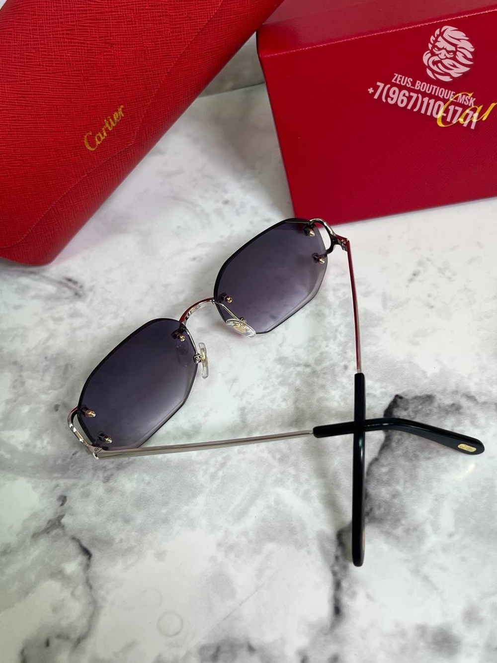 Солнечные очки Cartier