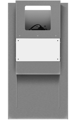 Каминная вытяжка Maunfeld Bath 402 stainless steel