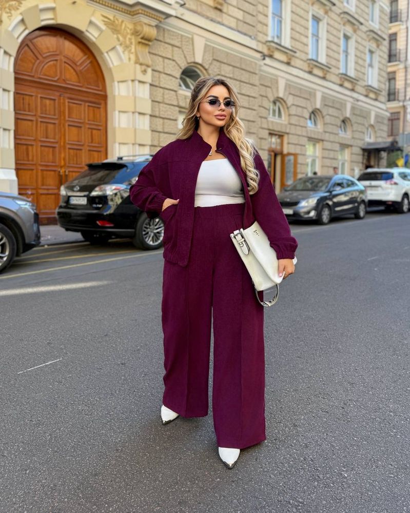 Костюм вельветовый УК-388-2 Фабрика Моды