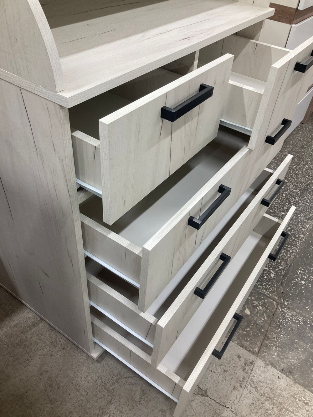 Комод Стандарт 1 дуб крафт белый