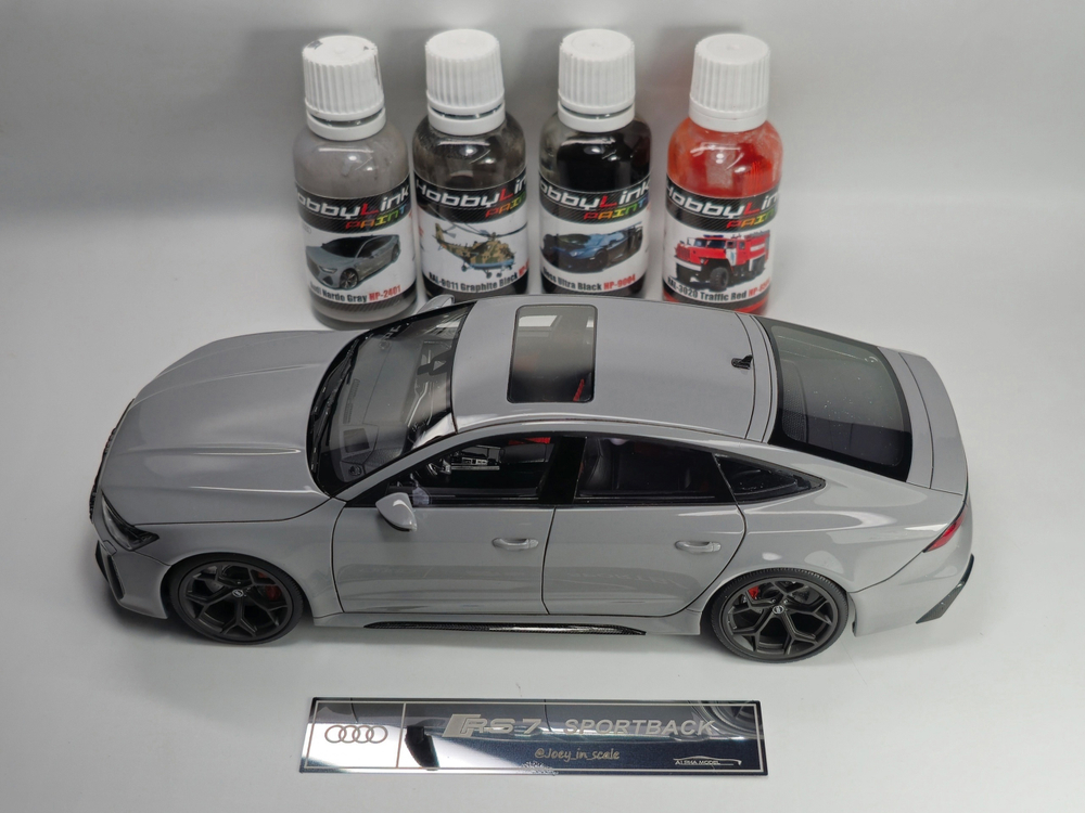 Краска лаковая HobbyLink Audi Nardo Gray HP-2401