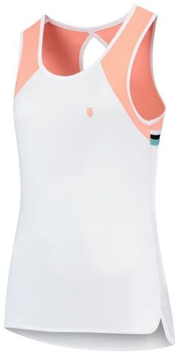 Женский топ теннисный K-Swiss Tac Hypercourt Advantage Tank 3 - белый