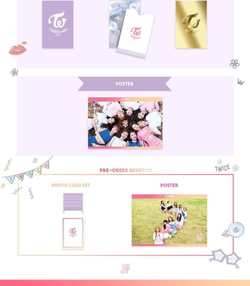 Альбом TWICE - TWICECOASTER:LANE 1 3rd Mini Album 2 Version SET