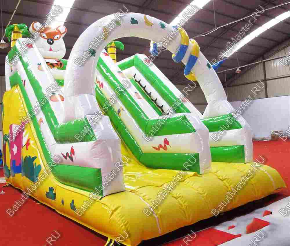 Батут-горка "В гостях у Тигра" 6*4*5.5 м