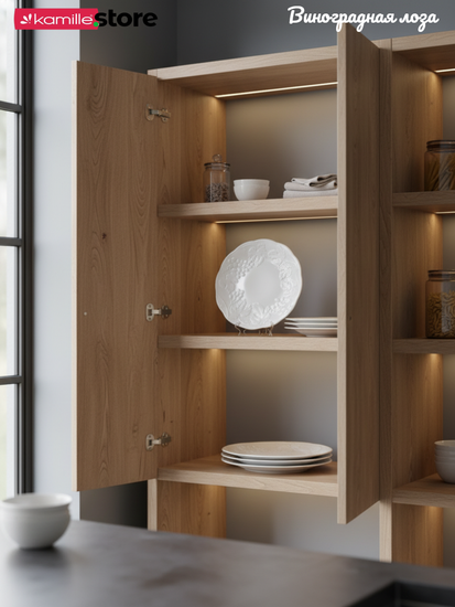 Тарелка обеденная 27 см. набор 4 шт., фарфор, коллекция "Виноградная лоза"