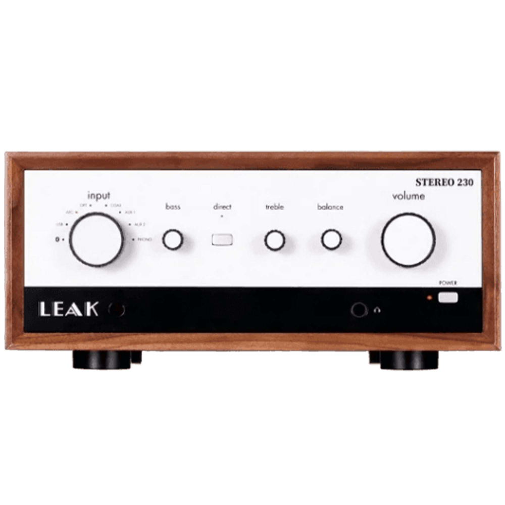 Leak Stereo 230 Walnut — интегральный стереоусилитель премиум-класса