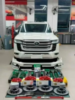 КАРБОН КЕРАМИЧЕСКИЕ ТОРМОЗНЫЕ ДИСКИ ДЛЯ TOYOTA LAND CRUISER 300 LC300 2021+ Тойота
