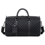 Slazenger PU One Shoulder Handbag Large Unisex Black/Avocado Green/Gray