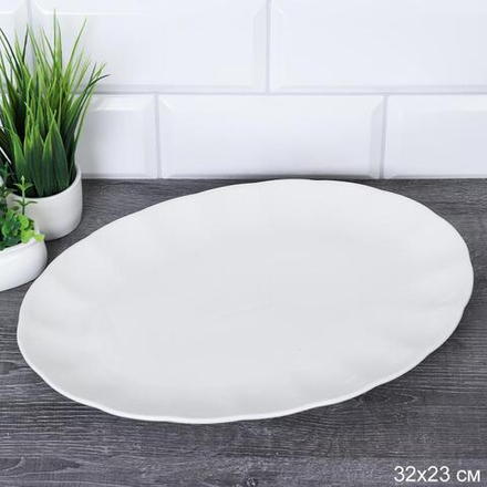 Блюдо овальное 32х23 см / WE-514 / уп 36/