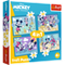 Puzzles - &quot;4in1&quot; - Funny happenings of Mickey Mouse / Disney Mickey Mouse and Friends