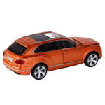 Модель 1:34 Bentley Bentayga, оранжевый перламутр,  свет, звук, откр. двери, капот и багажник, инерц