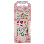 Наклейки-стразы Alingar, акриловые, "Райская птица", пакет с европодвесом