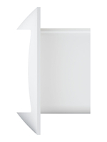 Решетка вентиляционная РСФ фланец 204х60 234x90 пластик ERA